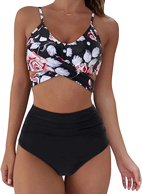 New High Waist Push Up Brazilian Bathing Suits