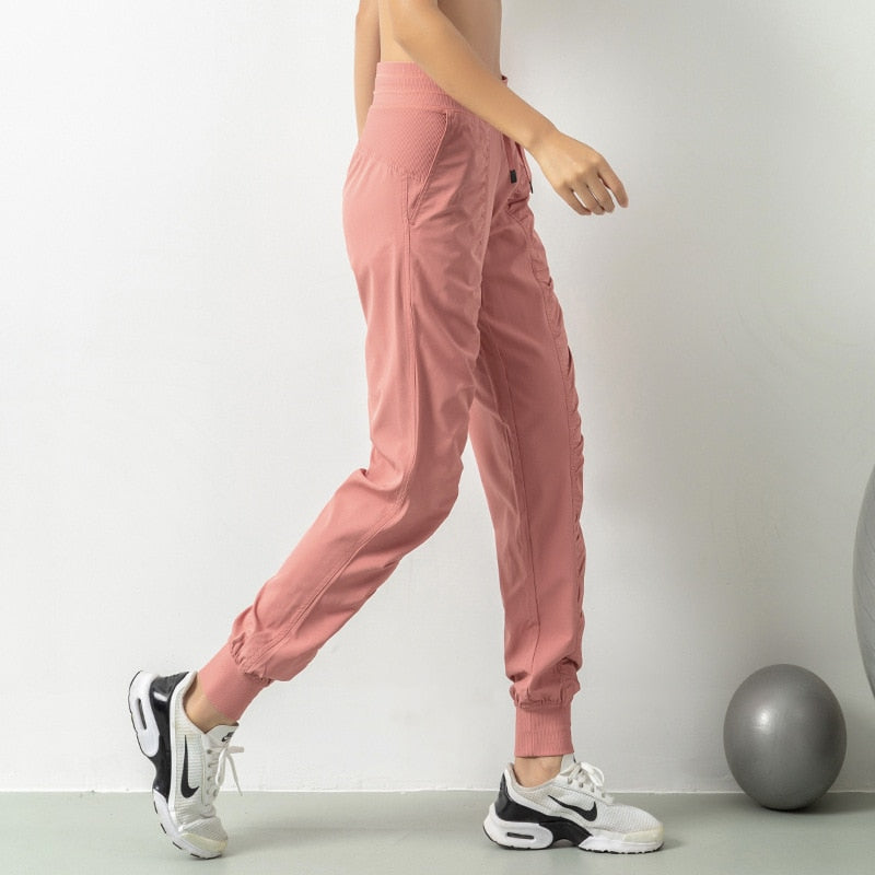 Women Quick Dry Athletic Gym Fitness Sweatpants joggers