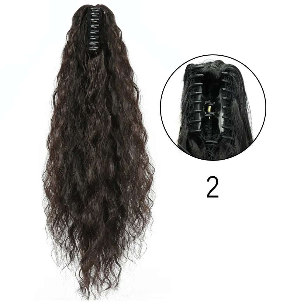 24Inch Heat Resistant Pony Tail Hair 2 2 24inches-60cm