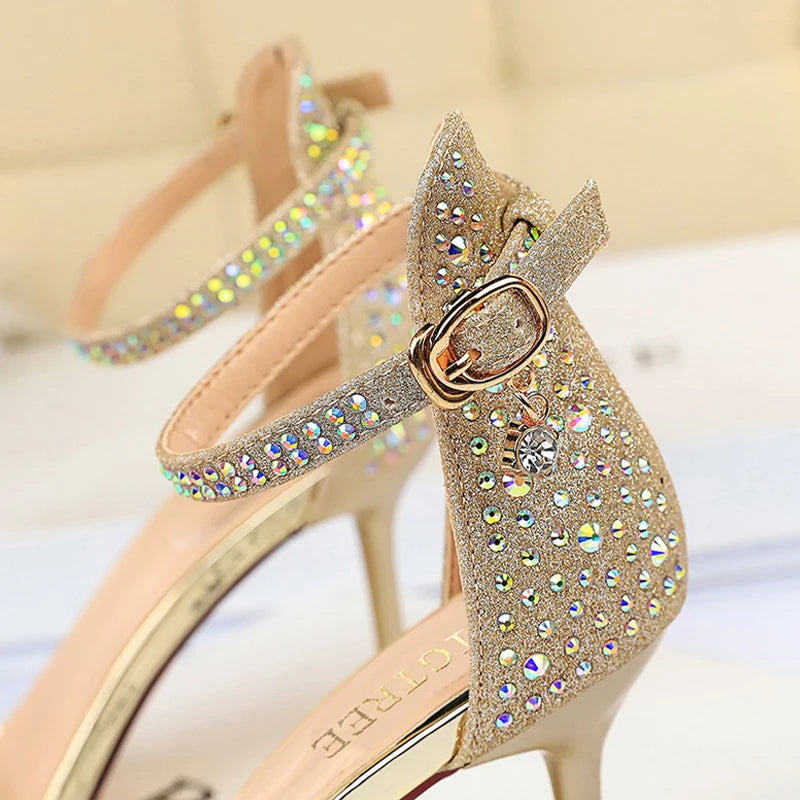 Rhinestone Women's High Heels