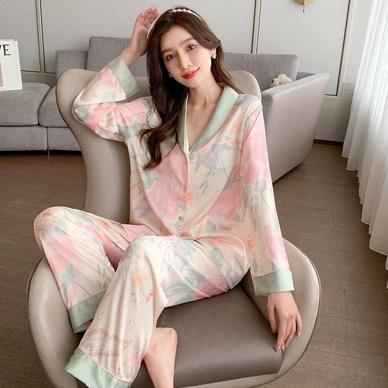 Women's 2 Piece Pajamas Sets 8