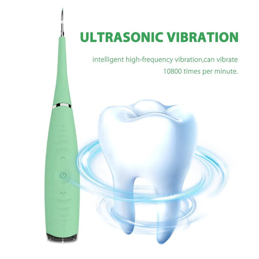 Electric  Stains Tartar Whiten Teeth Plastic Tool