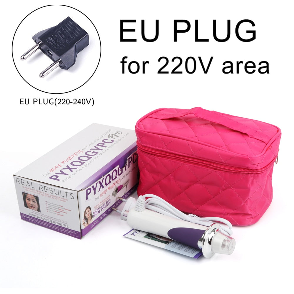 EMS Facial Oxygen Injection Machine EU PLUG Cosmetic bag