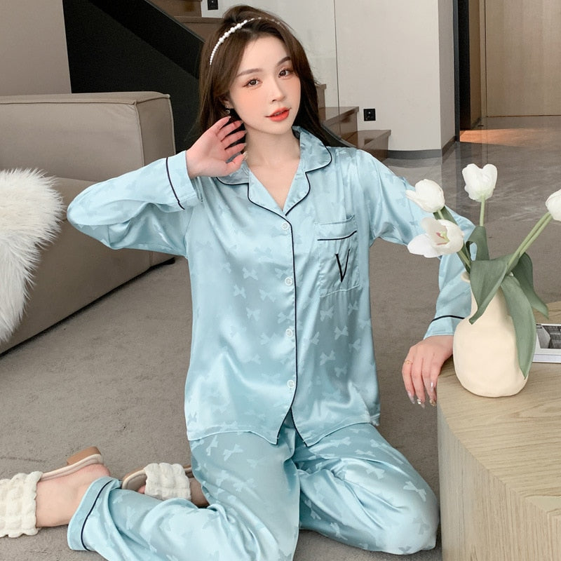 Women 2 Piece Pajamas Sets 2