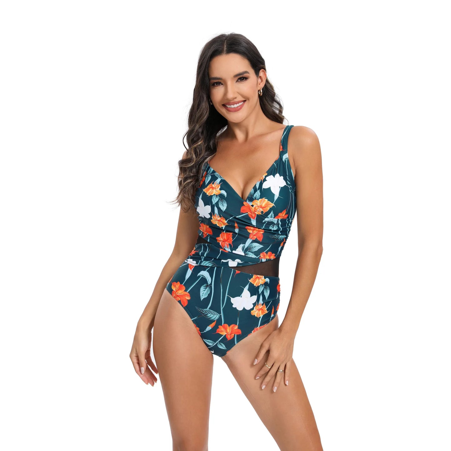 New Elegant  Push Up One Piece Swimsuit