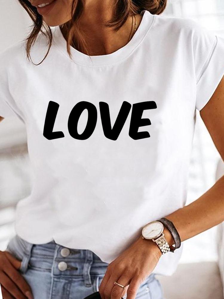 Ladies Summer Fashion Casual T-shirts