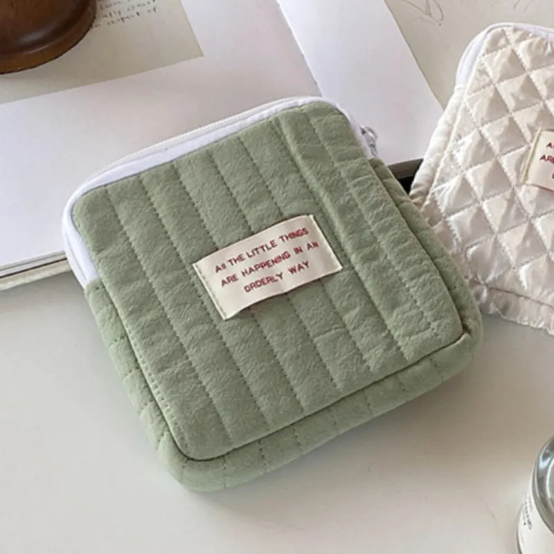 New Sanitary Napkin Storage Bags Green