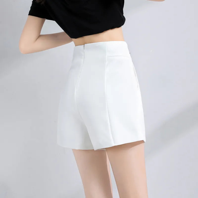 Summer Casual Loose Wide Leg Chiffon Shorts