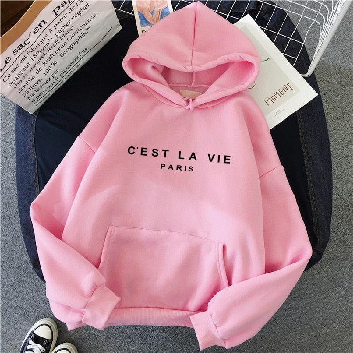 Letter print new hoodie