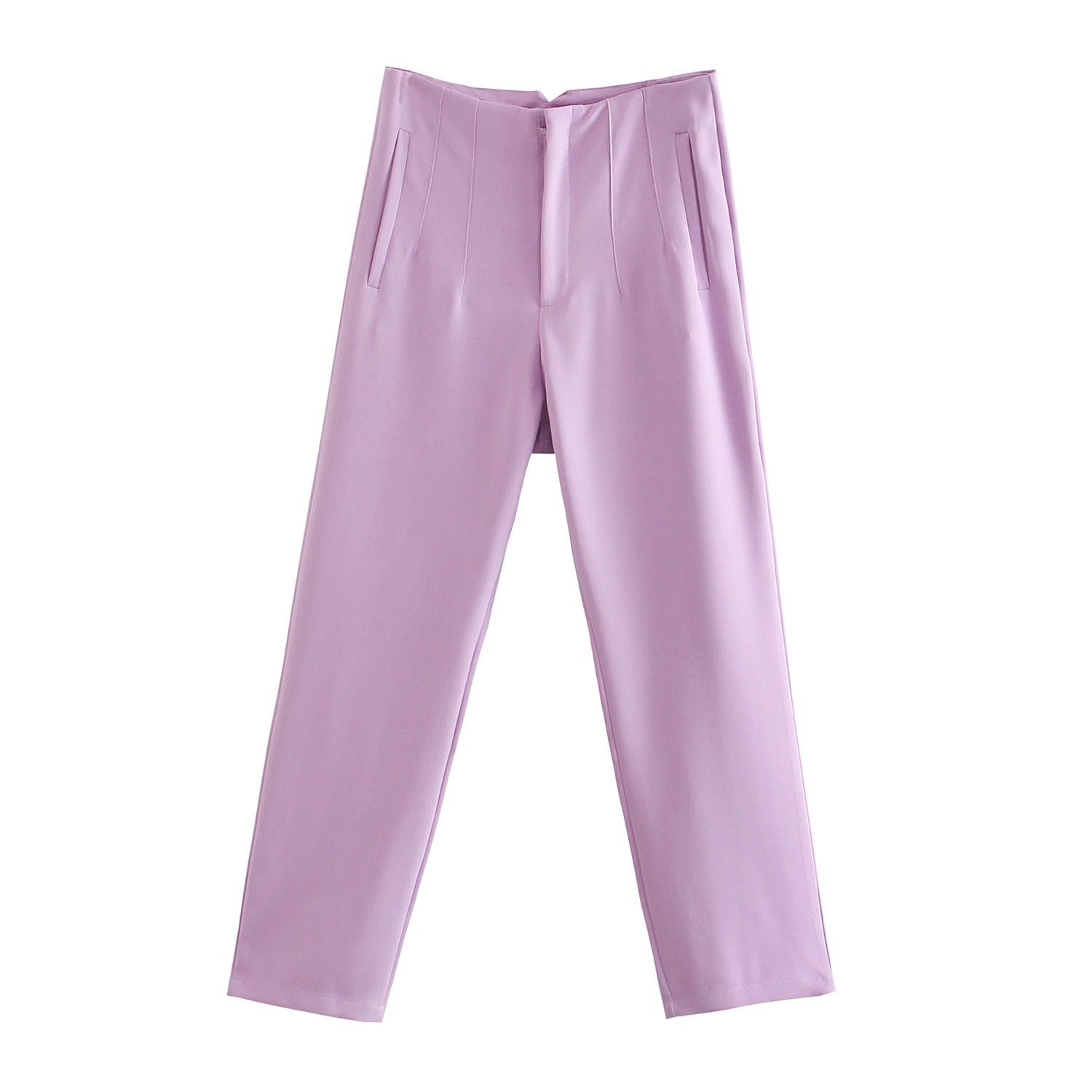 Women Pants 28 Color High Waist Pants Lavender