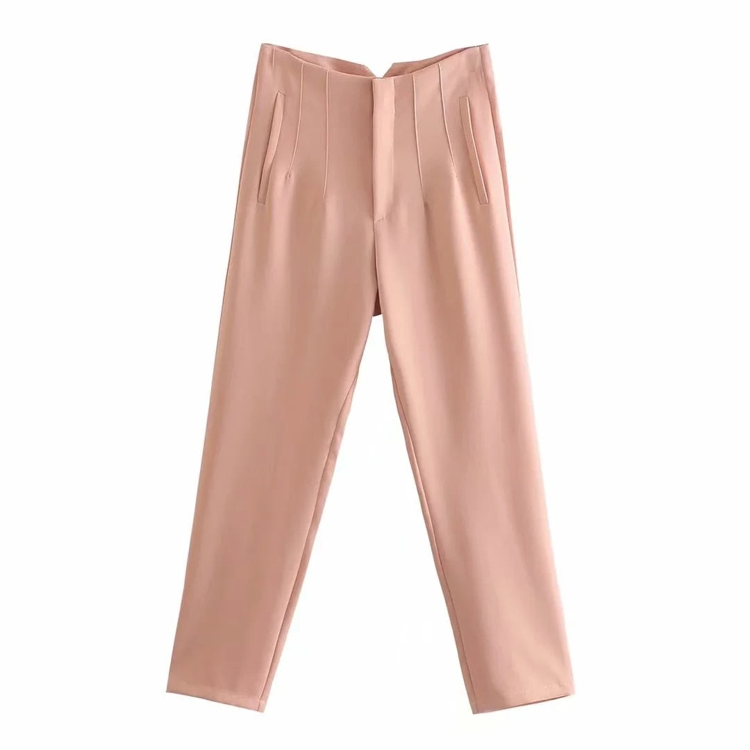 Women Pants 28 Color High Waist Pants