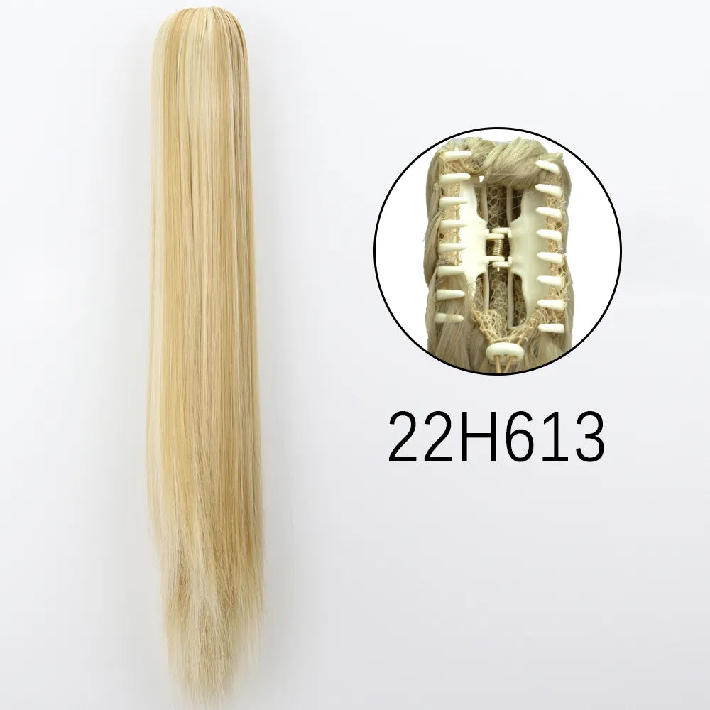 24Inch Heat Resistant Pony Tail Hair 22H613 24inches-60cm