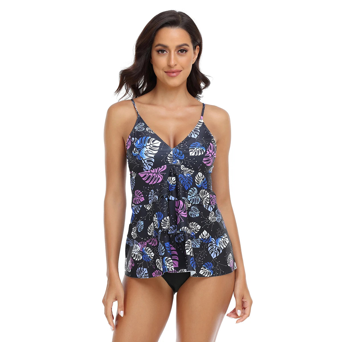 New Plus Size Two Piece Swimsuit