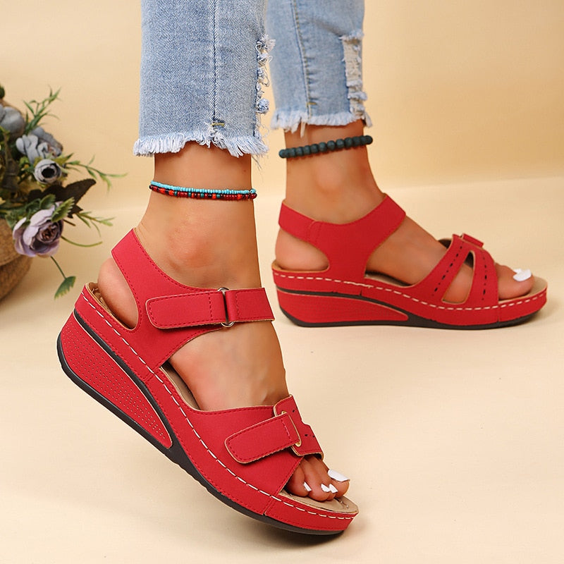 New Summer Wedge Sandals