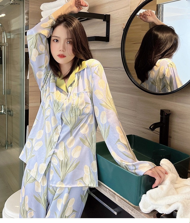 Women's 2 Piece Pajamas Sets 6