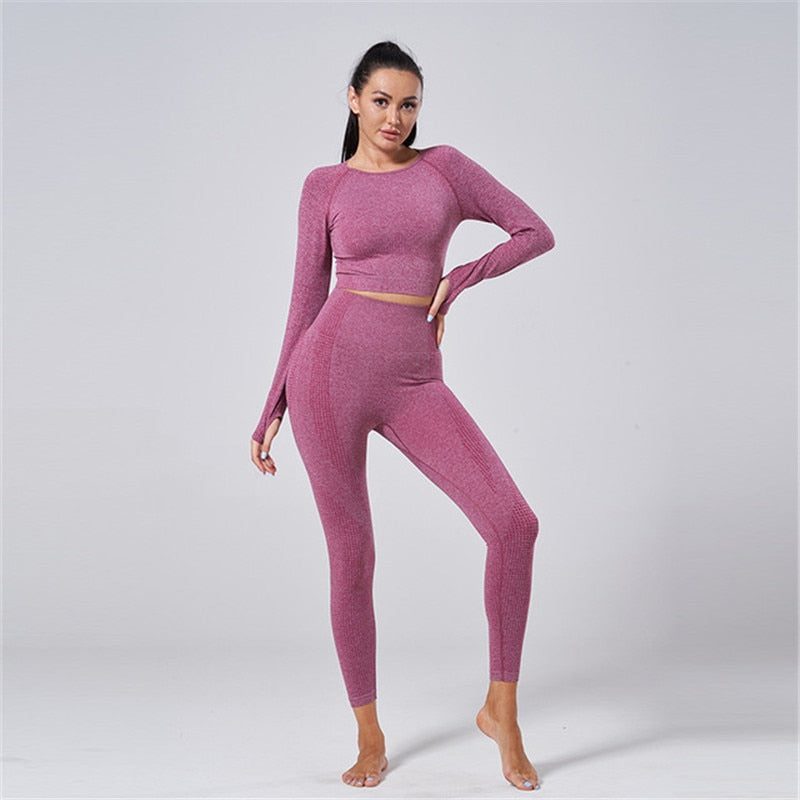 Women Workout Clothing Gym Yoga Set