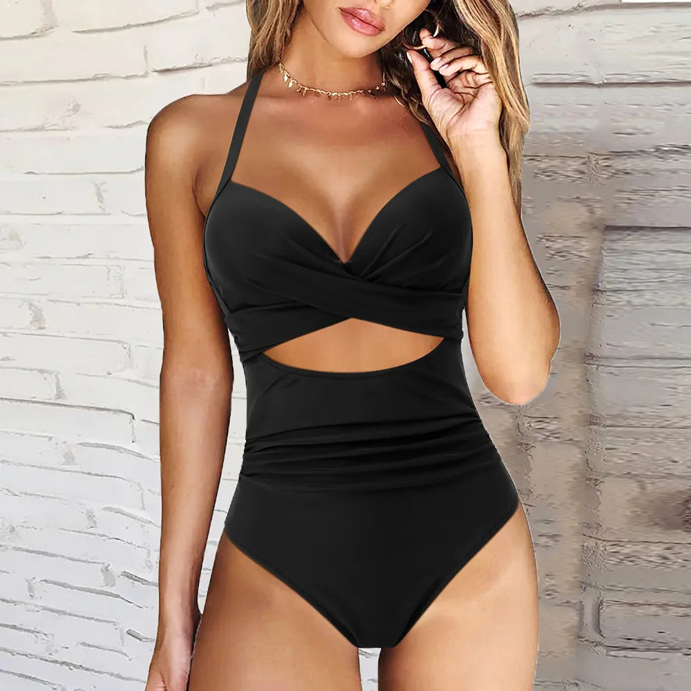 New Push Up One Piece Swimsuit