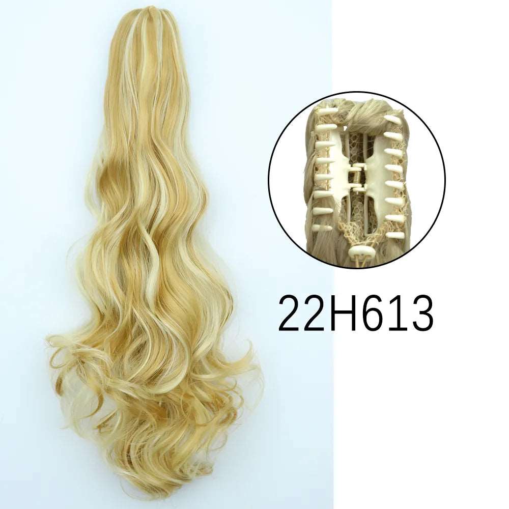 24Inch Heat Resistant Pony Tail Hair 22H613 1 24inches-60cm