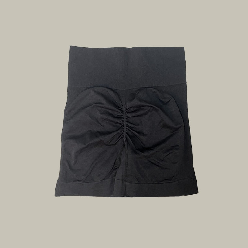 Yoga gym shorts set Black Shorts