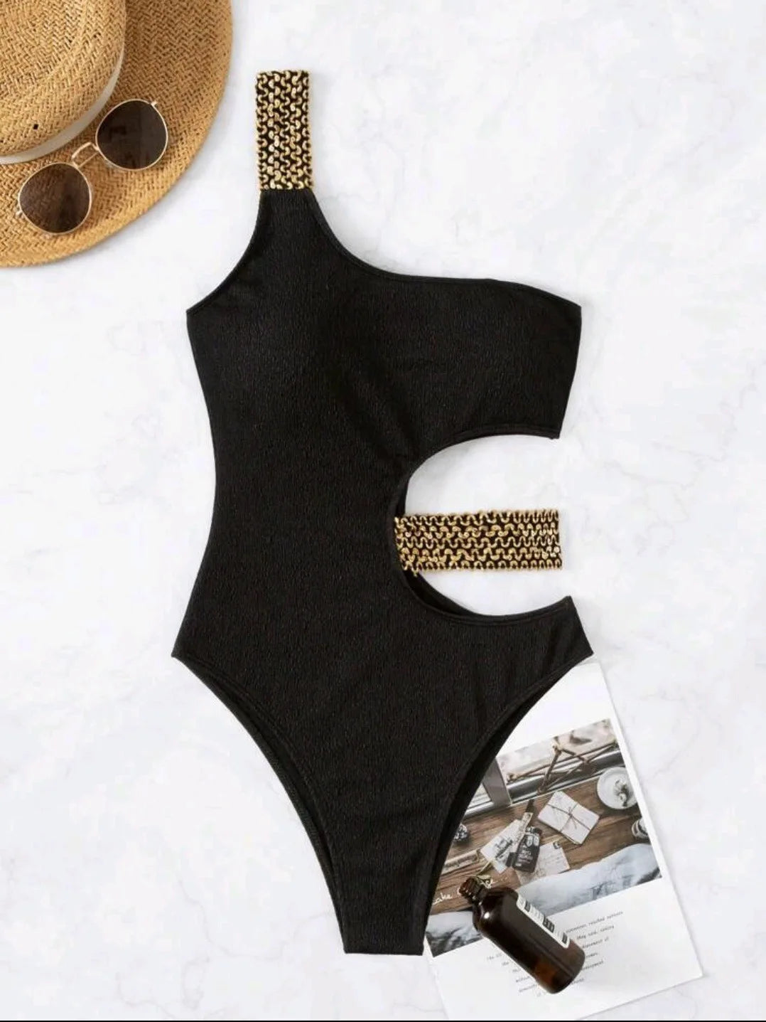 New Cut Out One Piece Swimsuit