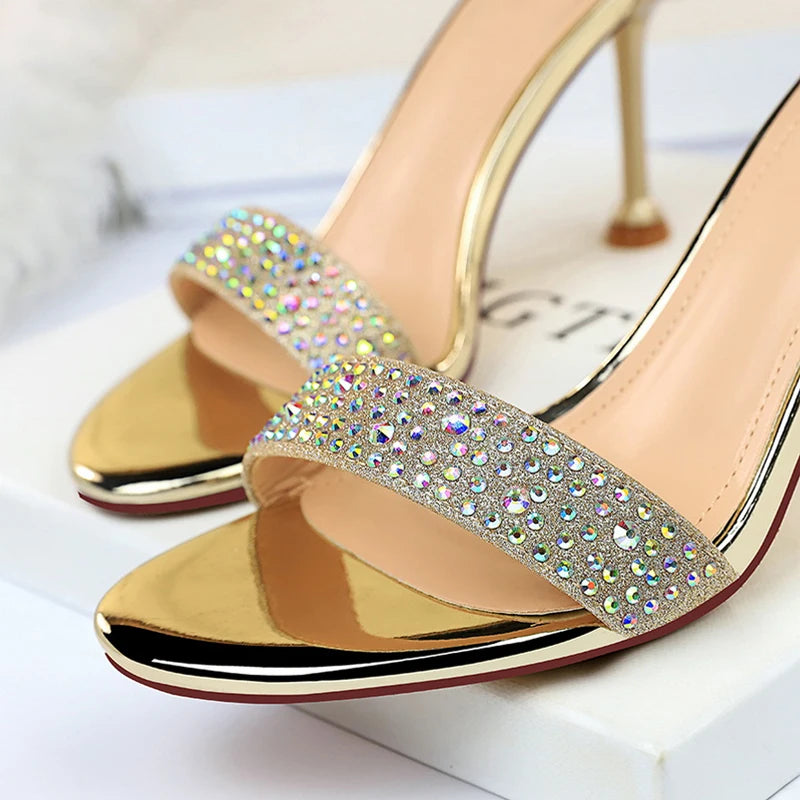 Rhinestone Women's High Heels