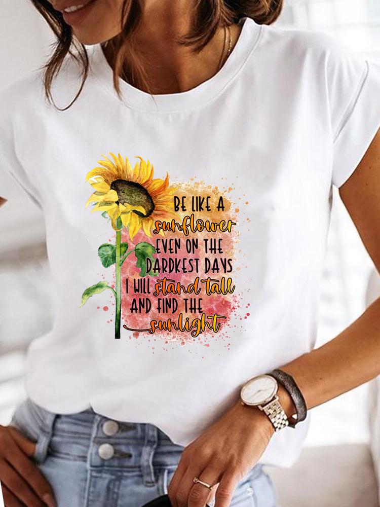 Ladies Summer Fashion Casual T-shirts