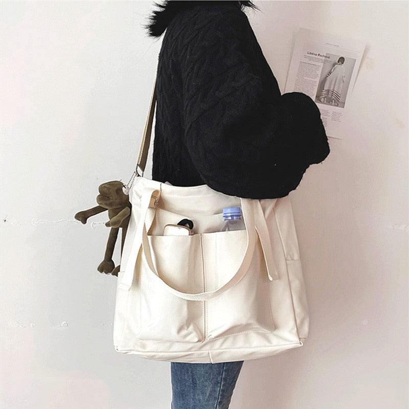 Women's Shopper Simple Fashion designer Zipper Handbags