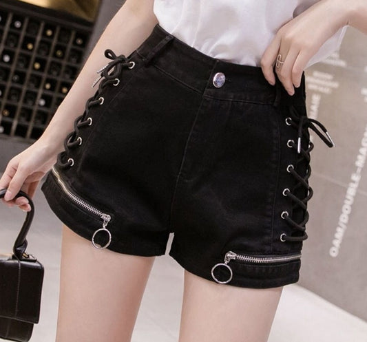 New Women Designer Shorts black