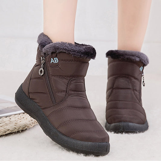 New Winter Women Boots coffee