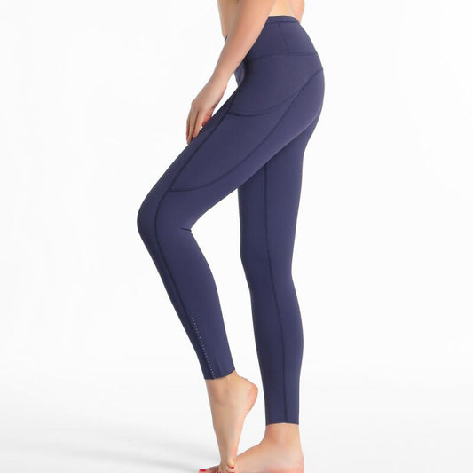 Women Pocket High Waist Sports Tight Leggings