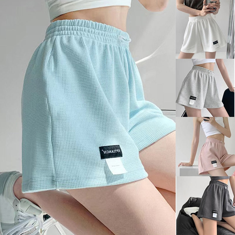 High Waisted Sports Shorts