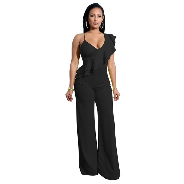 Ruffles Strap Jumpsuit