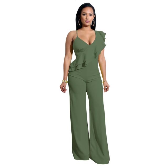 Ruffles Strap Jumpsuit