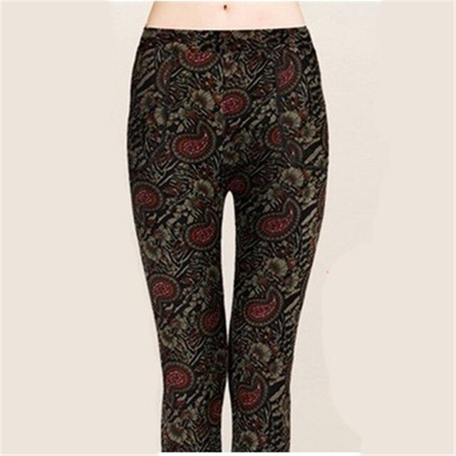 Thick Winter Leggings shen fu gui 3XL 75-90kg wear