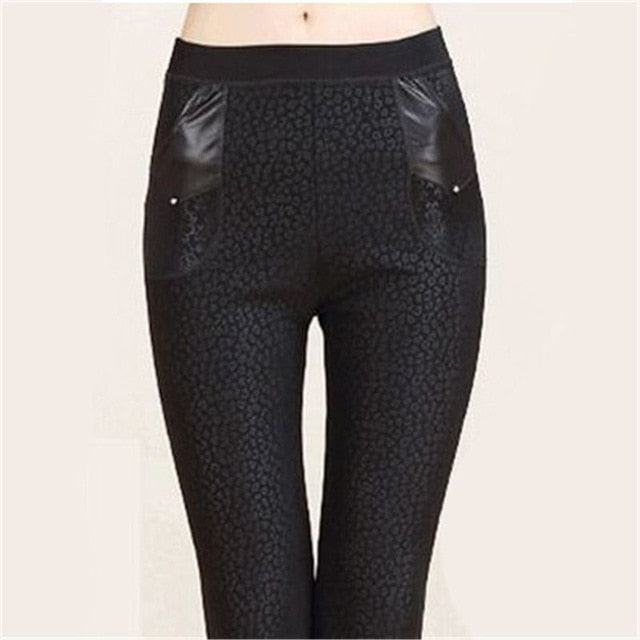 Thick Winter Leggings xiao hei bao 3XL 75-90kg wear