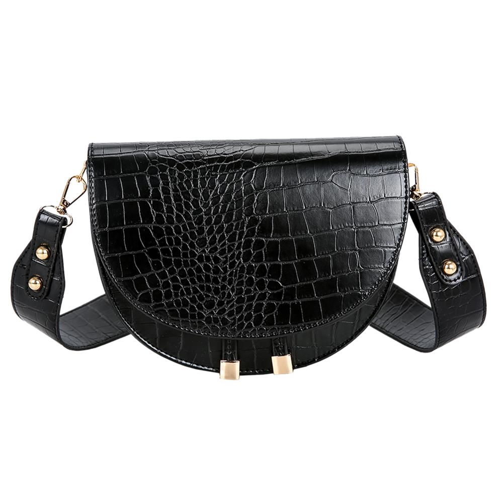 Crocodile Pattern Crossbody PU leather Bag