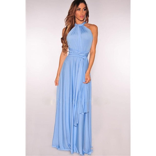 Multi-way Wrap Maxi Dress