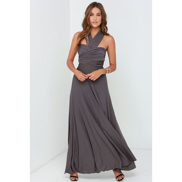 Multi-way Wrap Maxi Dress