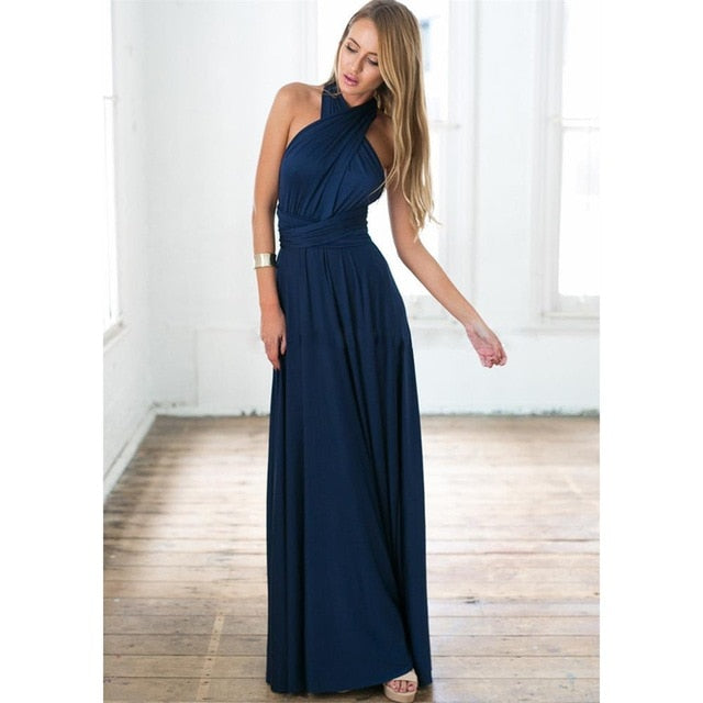 Multi-way Wrap Maxi Dress