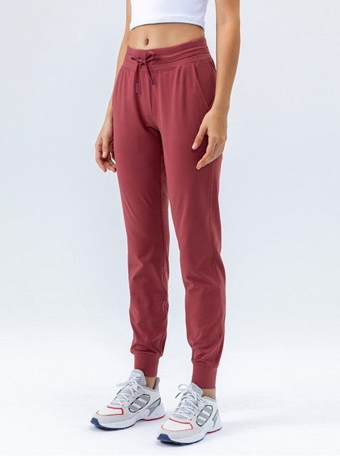 Drawstring  Fitness Joggers