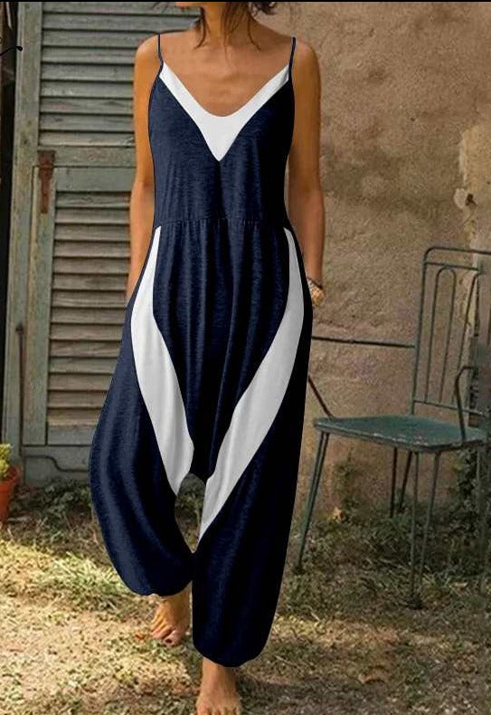 Summer Casual Loose Jumpsuit