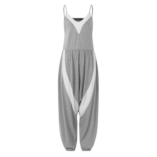 Summer Casual Loose Jumpsuit