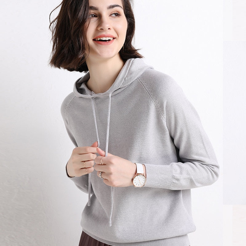 Hooded Long Sleeve Sweatshirt