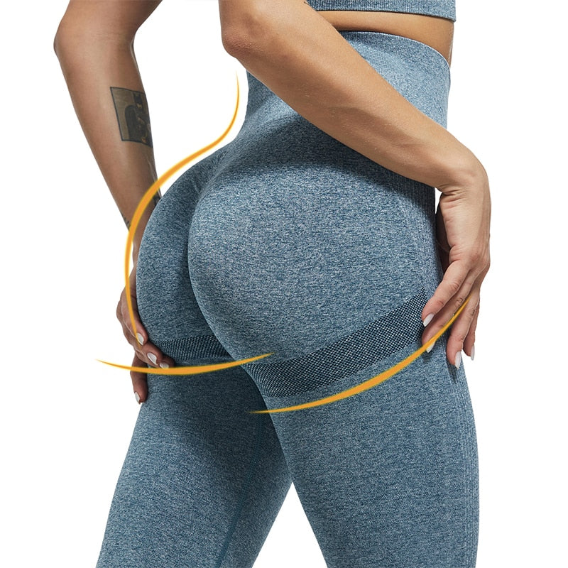 High Waist Push Up Gym Sport Leggings