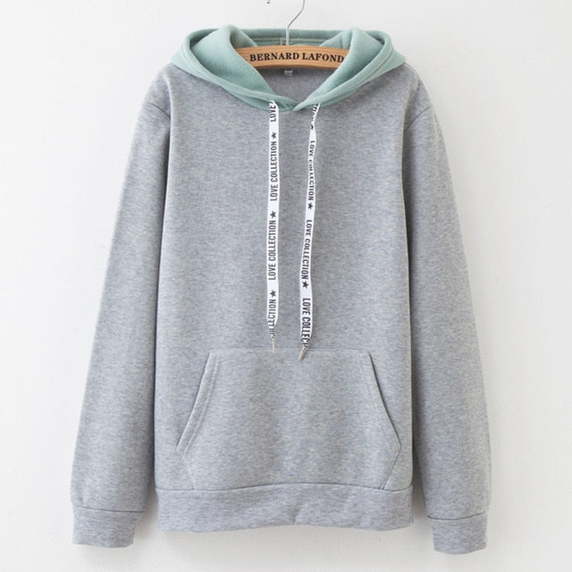 Pastel colour kangaroo Pocket Hoodie