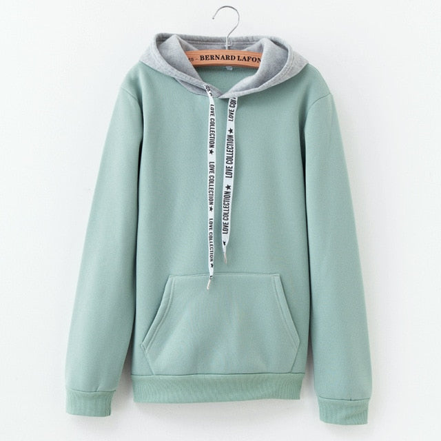 Pastel colour kangaroo Pocket Hoodie