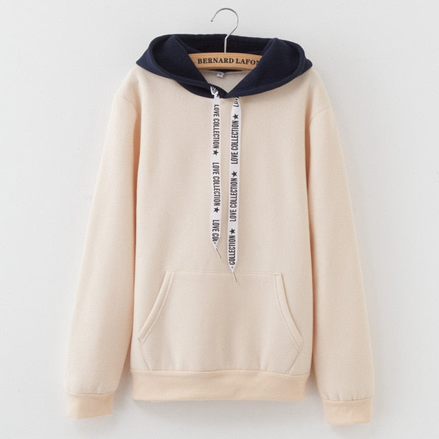 Pastel colour kangaroo Pocket Hoodie