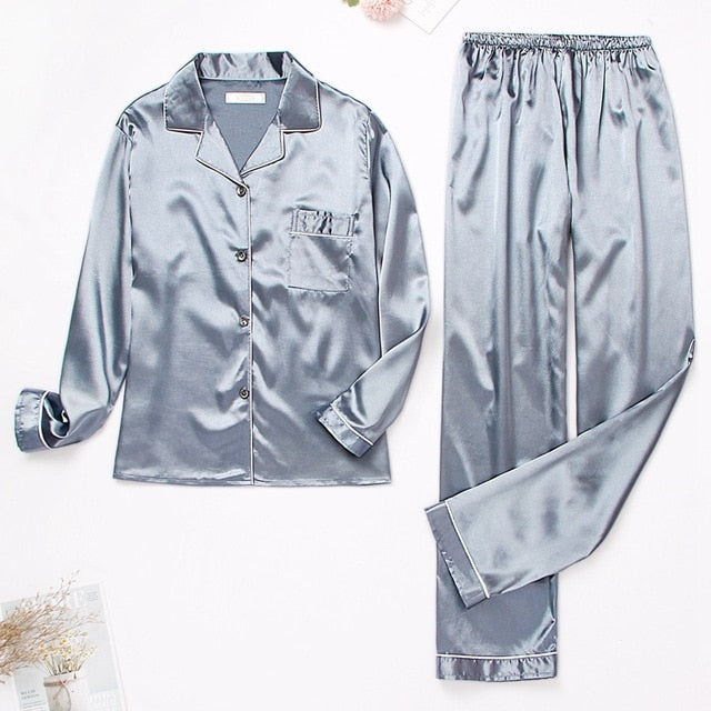 Satin Classic Pyjama Set