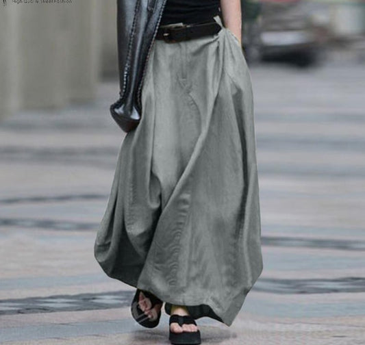 Summer Boho style Maxi Skirt