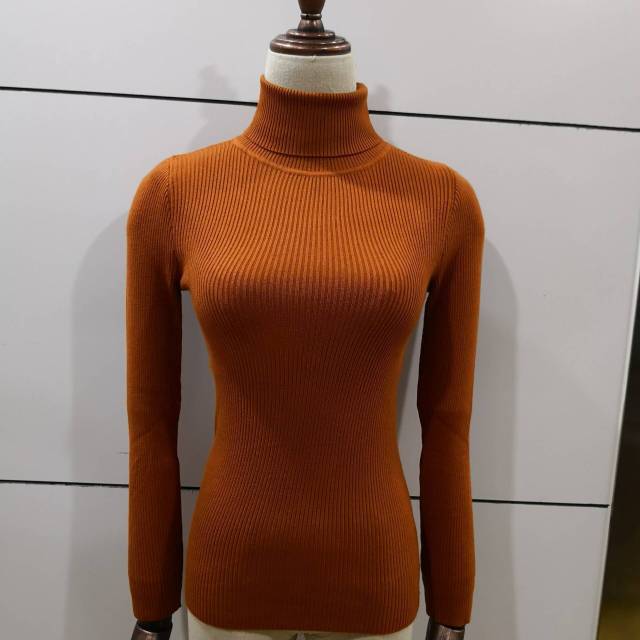 Knitted turtleneck Top